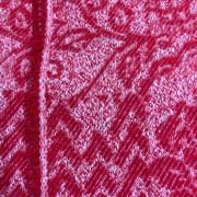 Red rose pattern brushed flannel fabric by the yard – warm shardon material | 150 cm width