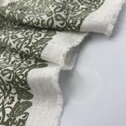 Diy organic cotton linen fabric: soft drapey material for sewing, 150cm wide