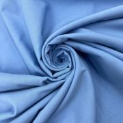 Cotton voile fabric light blue – 100% soft breathable sheer fabric by yard | 145 cm