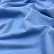 Cotton voile fabric light blue – 100% soft breathable sheer fabric by yard | 145 cm