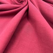 Cotton voile fabric soft burgundy – lightweight sheer sewing yardage 145 cm width for dresses