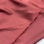 Burgundy matte satin fabric by the yard – soft elegant polyester material | 150 cm width