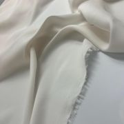 Organic silk satin voile fabric – soft lightweight lining material | 150 cm width