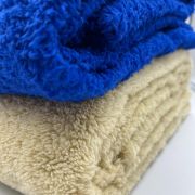 Double sided plush fabric – teddy minky, sherpa, fleece for blankets, baby, sewing, 180 cm