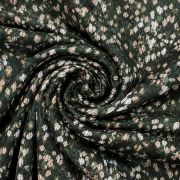 Olive green abstract animal print viscose cotton fabric by the yard, soft pebble pattern dressmaking material, fluid drape apparel 150cm