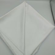 Cotton blend fabric – soft white dress & blouse material by yard