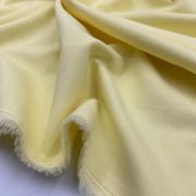 Yellow cotton voile fabric – soft lightweight sheer lining & summer clothing fabric by yard