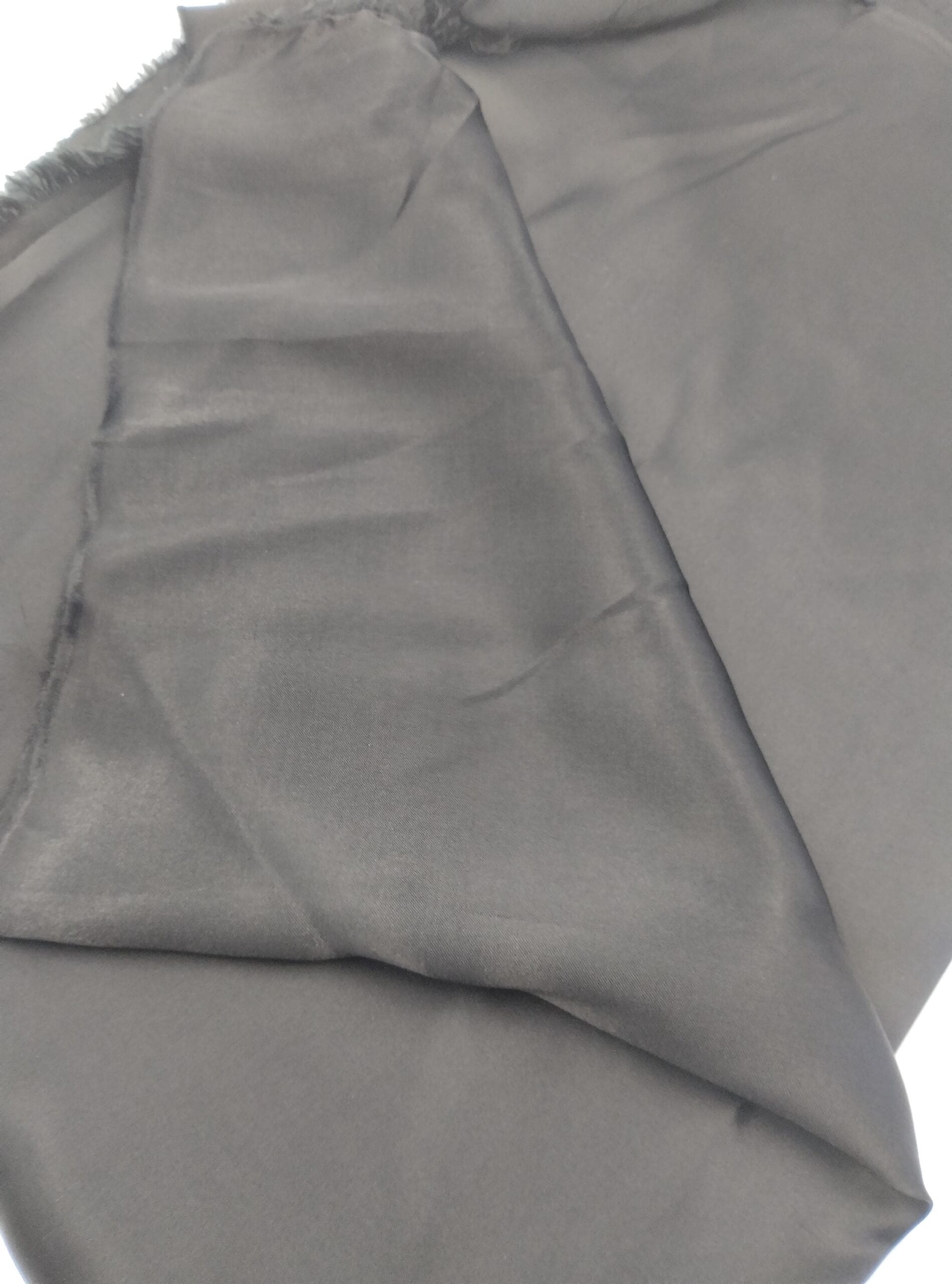 Dark Brown Drapey Cotton Viscose Fabric – Lightweight Material for Dresses, Blouses, Skirts, Tunics & Soft Apparel (150x100 cm) – view 8