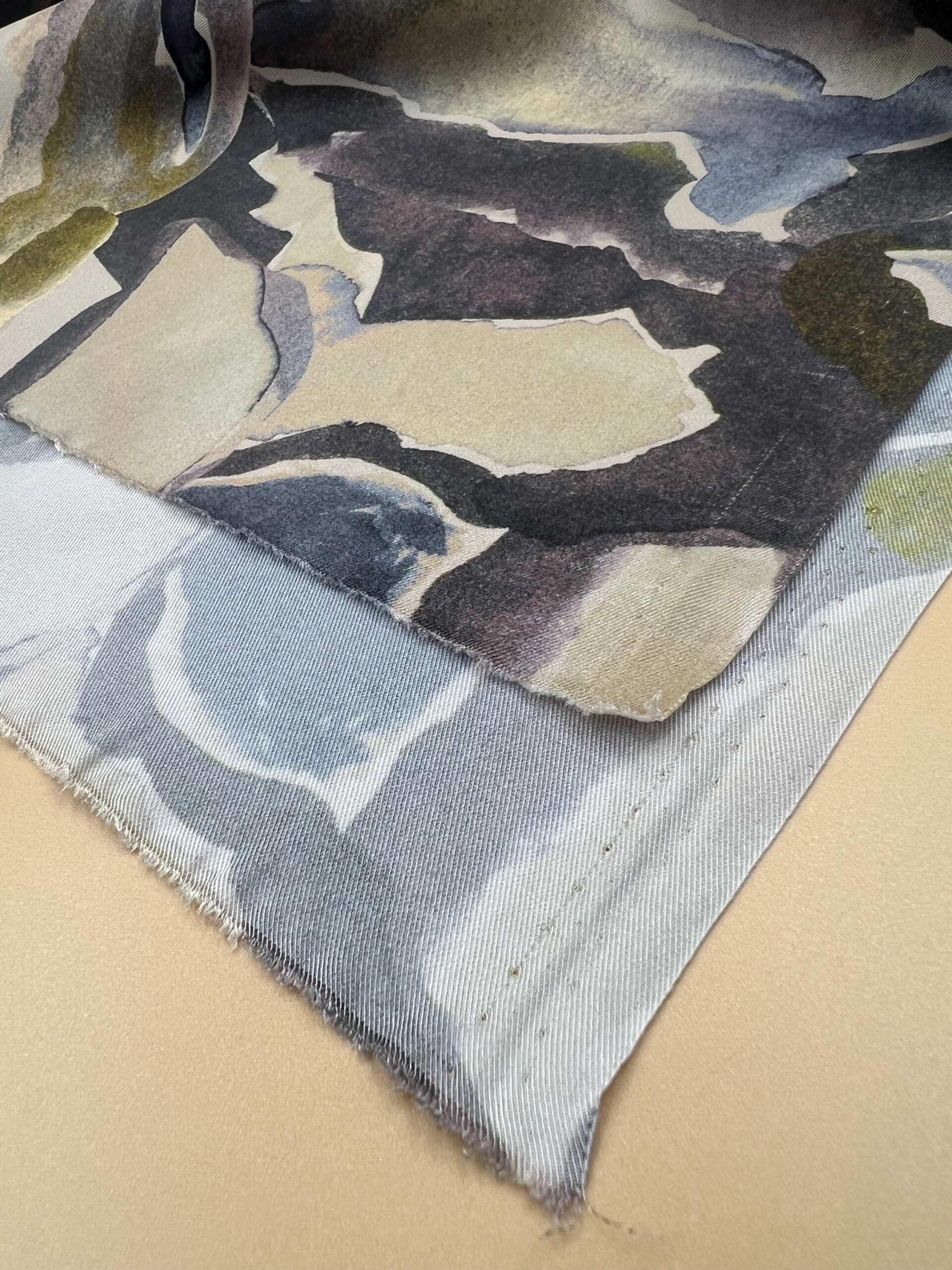 Twill Satin Fabric by the Yard, Soft Drapey Dress and Evening Wear Fabric, (150 cm / 59") Wide, Premium Bursa Quality – view 13
