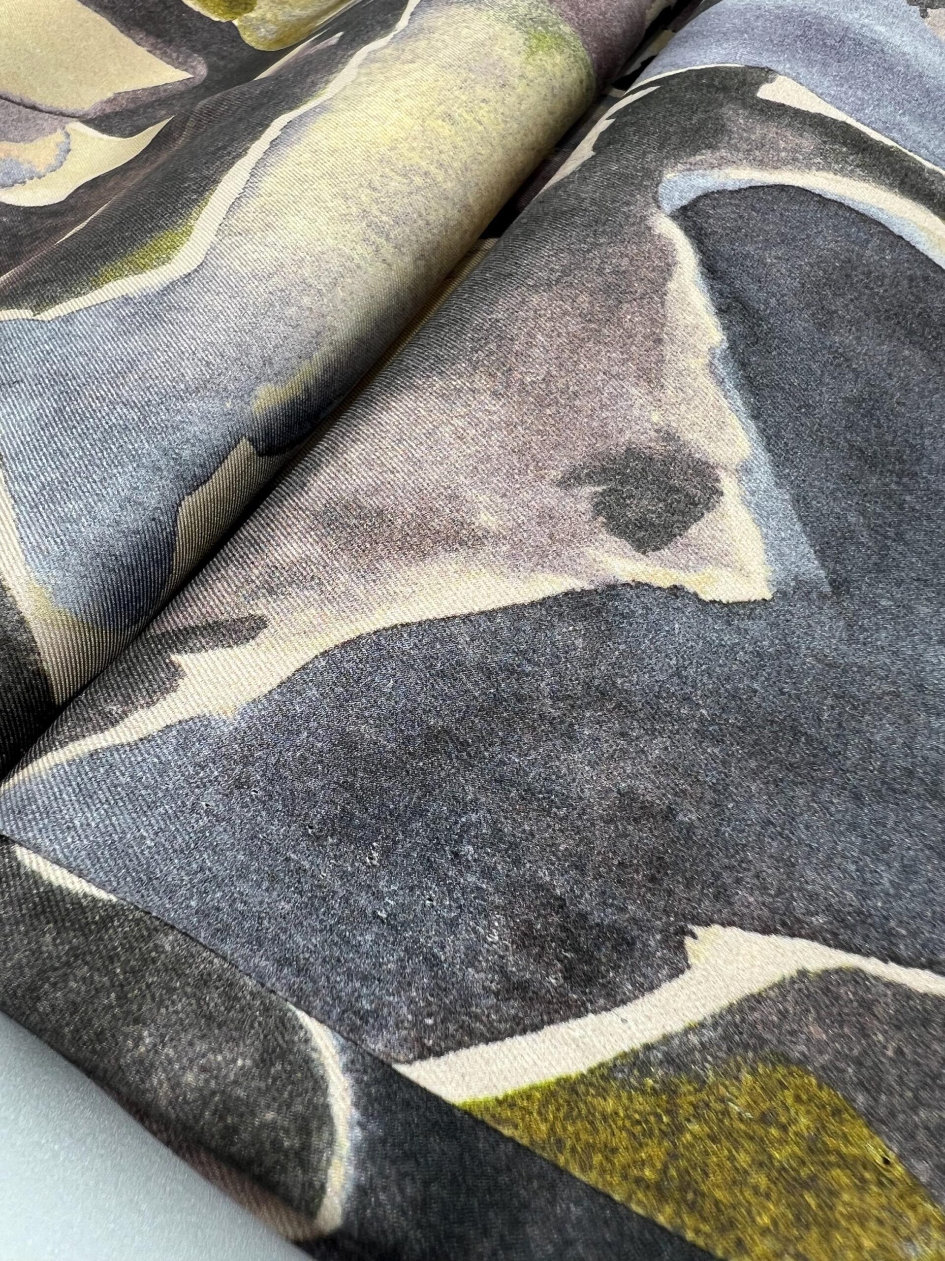 Twill Satin Fabric by the Yard, Soft Drapey Dress and Evening Wear Fabric, (150 cm / 59") Wide, Premium Bursa Quality – view 16
